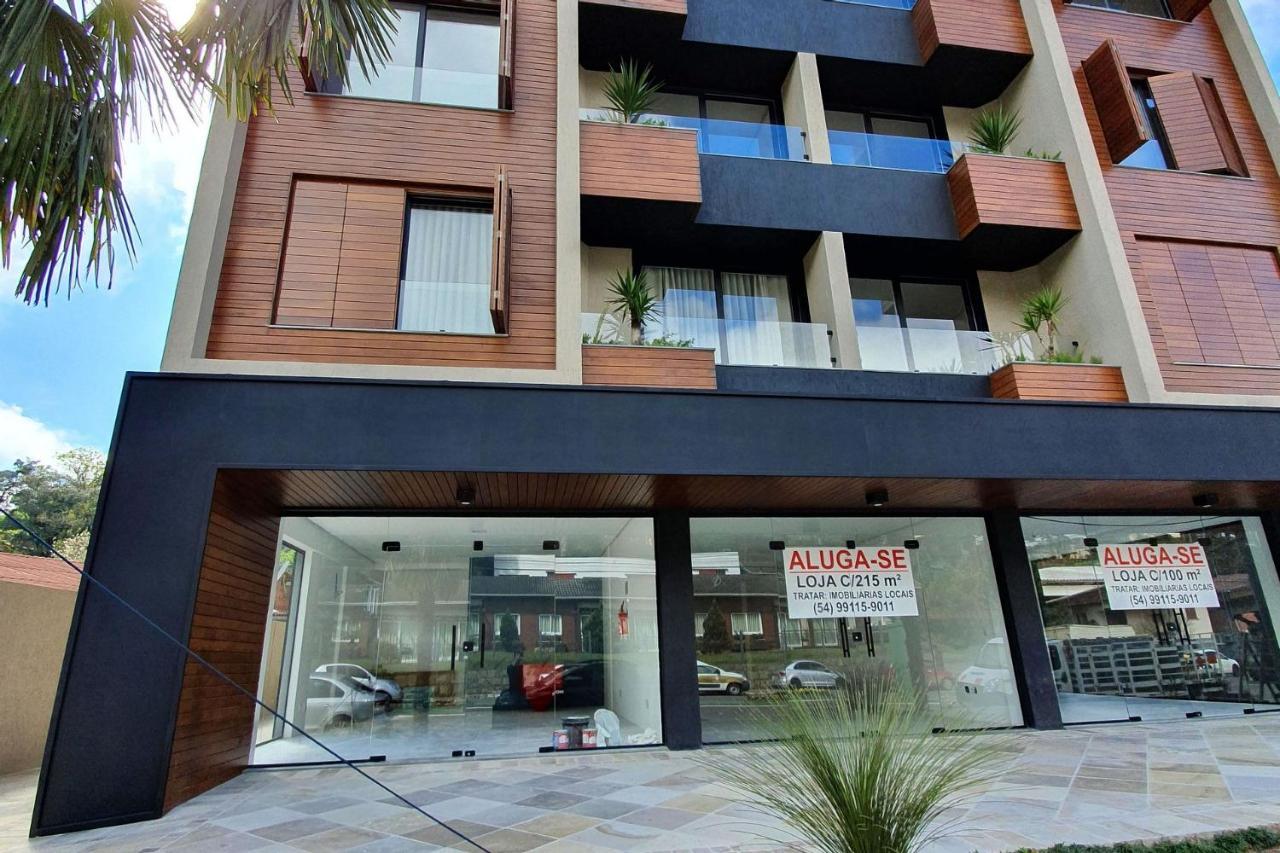 Apto Luxo 800M R. Coberta | 2 Suites | Mobiliado Gramado Exteriör bild