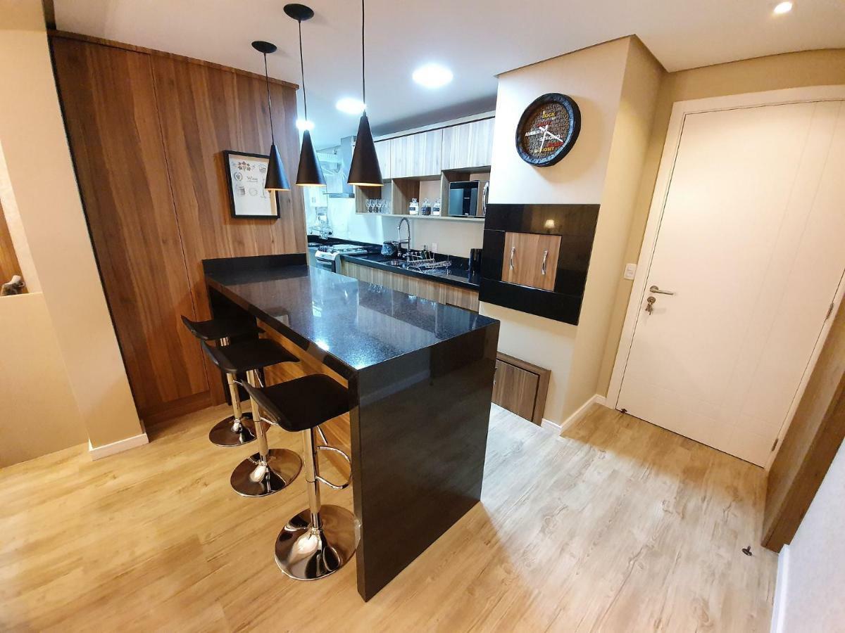 Apto Luxo 800M R. Coberta | 2 Suites | Mobiliado Gramado Exteriör bild