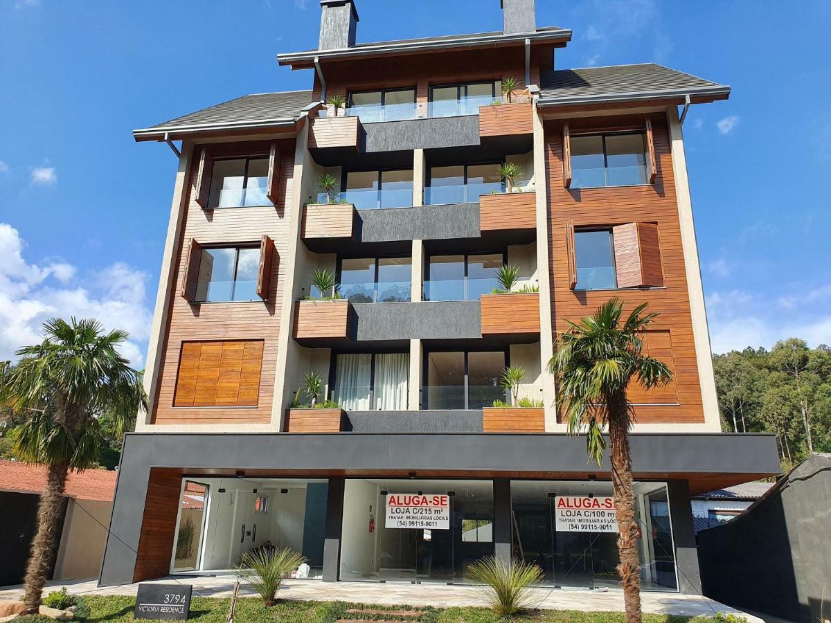 Apto Luxo 800M R. Coberta | 2 Suites | Mobiliado Gramado Exteriör bild