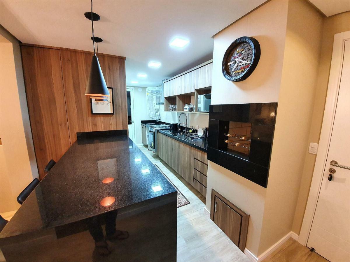 Apto Luxo 800M R. Coberta | 2 Suites | Mobiliado Gramado Exteriör bild